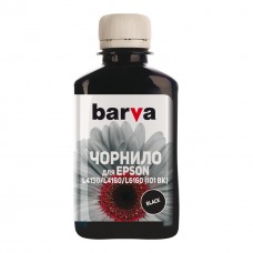 Чернила BARVA EPSON L4150/L4160 (101BK) 180 мл BLACK pigmented (E101-603)