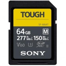 Карта памяти SONY 64GB SDXC class 10 UHS-II U3 V60 Tough (SFM64T.SYM) - Фото