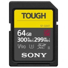 Карта памяти SONY 64GB SDXC class 10 UHS-II U3 V90 Tough (SF64TG) - Фото