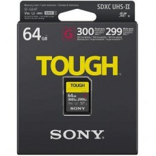 Карта памяти SONY 64GB SDXC class 10 UHS-II U3 V90 Tough (SF64TG) - Фото