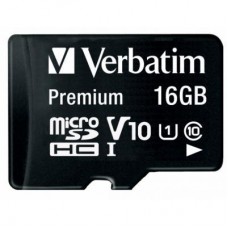 Картка пам'яті Verbatim 16 GB microSDHC class 10 (MDAVR-10/G) - Фото