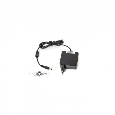 Блок живлення до ноутбука PowerPlant ACER 220 V, 19 V 65 W 3.42 A (5.5*2.1) wall mount (WM-AC65F5521)