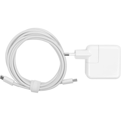 Блок живлення до ноутбука PowerPlant APPLE 220 V, 20 V 30 W 1.5 A (USB Type-C) (AP29USBC)