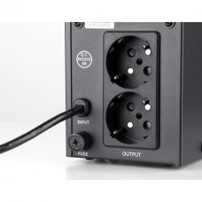 Джерело безперебійного живлення Vinga LED 600VA metal case (VPE-600M) - Фото