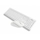 Комплект A4Tech FG1012 Wireless White Комплект A4Tech FG1012 Wireless White