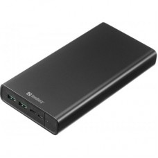Батарея універсальна Sandberg 38400mAh, PD/100W, QC/3.0, inp: USB-C/Micro-USB, out: USB-A*2 (420-63) - Фото