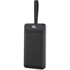Батарея універсальна XO 30000mAh, PD/18W, QC3.0/22.5W, flashlight, Input (Micro,Type-C, Lightning),