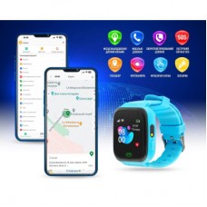 Смарт-годинник GARMIX PointPRO-100 Wi-Fi BLUE (GMXPP100-BL) - Фото