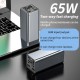Батарея універсальна Atria 20000 mAh, 65 W, PD2.0, QC (WPD-65)