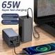 Батарея універсальна Atria 20000 mAh, 65 W, PD2.0, QC (WPD-65)