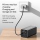 Зарядний пристрій Choetech GaN USB-C 20 W QC 3.0/PD/PPS (PD5010-EU-WH) Зарядний пристрій Choetech GaN USB-C 20 W QC 3.0/PD/PPS (PD5010-EU-WH)