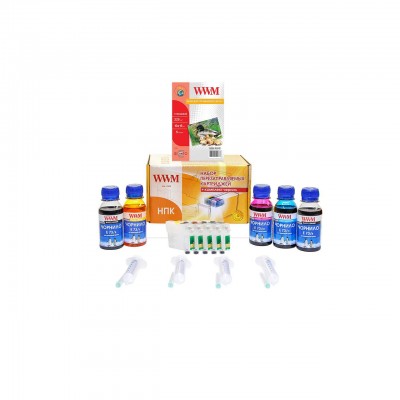 Комплект перезаправляемых картриджей WWM Epson St Office BX320FW (RC.T129H)