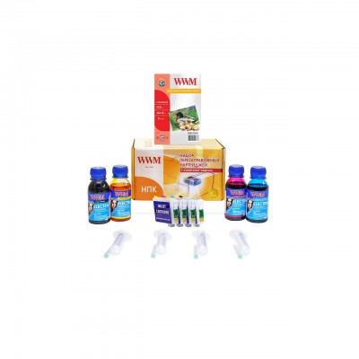 Комплект перезаправляемых картриджей WWM Epson C91/CX4300/T26/27/TX106/109 ELECTRA (RC.T092NU)