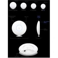 Точка доступа Wi-Fi Ubiquiti UniFi U6 PLUS (U6-PLUS) - Фото