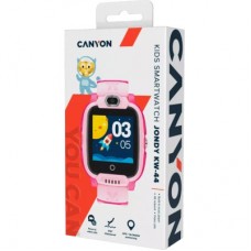 Смарт-годинник Canyon CNE-KW44PP Jondy KW-44, Kids smartwatch Pink (CNE-KW44PP) - Фото