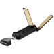 Сетевая карта Wi-Fi ASUS USB-AX56 (90IG06H0-MO0R10)