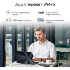 Мережева карта Wi-Fi ASUS USB-AX56 (90IG06H0-MO0R10) - Фото