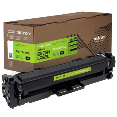 Картридж PATRON HP CLJ CF410A BLACK GREEN Label (PN-410AKGL)
