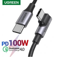 Дата кабель USB-C to USB-C 2.0m 100W US334 Black Ugreen (70645) - Фото