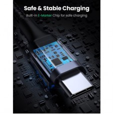 Дата кабель USB-C to USB-C 2.0m 100W US334 Black Ugreen (70645) - Фото