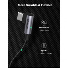 Дата кабель USB-C to USB-C 2.0m 100W US334 Black Ugreen (70645) - Фото