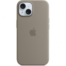Чохол для мобільного телефона Apple iPhone 15 Silicone Case with MagSafe Clay (MT0Q3ZM/A) - Фото