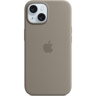 Чохол для мобільного телефона Apple iPhone 15 Silicone Case with MagSafe Clay (MT0Q3ZM/A)