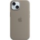 Чохол для мобільного телефона Apple iPhone 15 Silicone Case with MagSafe Clay (MT0Q3ZM/A)