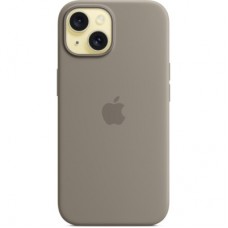 Чохол для мобільного телефона Apple iPhone 15 Silicone Case with MagSafe Clay (MT0Q3ZM/A) - Фото