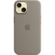Чохол для мобільного телефона Apple iPhone 15 Silicone Case with MagSafe Clay (MT0Q3ZM/A)