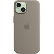 Чохол для мобільного телефона Apple iPhone 15 Silicone Case with MagSafe Clay (MT0Q3ZM/A) - Фото