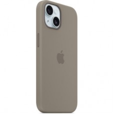 Чохол для мобільного телефона Apple iPhone 15 Silicone Case with MagSafe Clay (MT0Q3ZM/A) - Фото