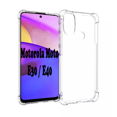 Чохол для моб. телефона BeCover Anti-Shock Motorola Moto E30 / E40 Clear (707882)