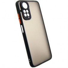 Чехол для моб. телефона Dengos Matte Xiaomi Redmi Note 11 (black) (DG-TPU-MATT-113) - Фото