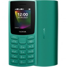 Мобільний телефон Nokia 106 DS 2023 Green (1GF019BPJ1C01) - Фото