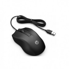Мишка HP 100 USB Black (6VY96AA) - Фото