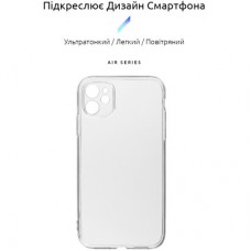 Чохол для моб. телефона Armorstandart Air Series Apple iPhone 11 Camera cover Transparent (ARM61046) - Фото
