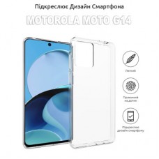 Чохол для мобільного телефона BeCover Motorola Moto G14 Transparancy (710029) - Фото