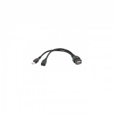 Дата кабель USB 2.0 Mini 5P to AF 0.15m Cablexpert (A-OTG-AFBM-04)
