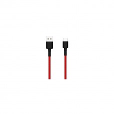 Дата кабель USB 2.0 AM to Type-C 1.0m Braide red Xiaomi (435419) - Фото