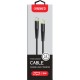 Дата кабель Type-C to Lightning 1.2m CBFLEXTL1 18 W black Intaleo (1283126542459) Дата кабель Type-C to Lightning 1.2m CBFLEXTL1 18 W black Intaleo (1283126542459)