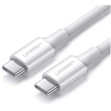 Дата кабель USB-C to USB-C 1.0m US300 20V/5A 100 W White Ugreen (60551) - Фото
