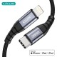 Дата кабель USB-C to Lightning 2.0m MFI Choetech (IP0041-BK)