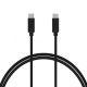 Дата кабель USB-C to USB-C 2.0m Choetech (CC0003)