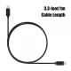 Дата кабель USB-C to USB-C 2.0m Choetech (CC0003)