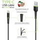 Дата кабель USB 2.0 AM to Type-C 2.0m CBFLEXT2 Black Intaleo (1283126521423) Дата кабель USB 2.0 AM to Type-C 2.0m CBFLEXT2 Black Intaleo (1283126521423)