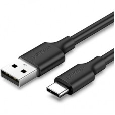Дата кабель USB 2.0 AM to Type-C 3.0m 3.0A 18W US287 Black Ugreen (60826) - Фото