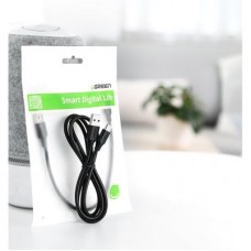 Дата кабель USB 2.0 AM to Type-C 3.0m 3.0A 18W US287 Black Ugreen (60826) - Фото