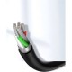 Дата кабель USB 2.0 AM to Type-C 3.0m 3.0A 18W US287 Black Ugreen (60826)