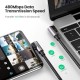 Дата кабель USB 2.0Type-C to Type-C 2.0m 3A 60W US323 90-degree Black Ugreen (70531)